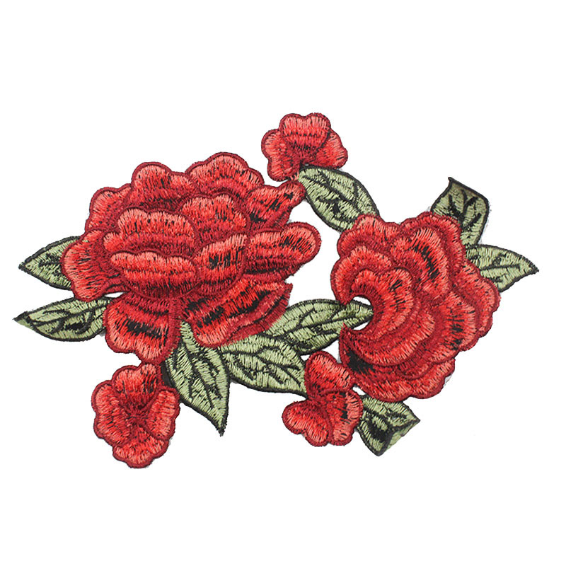 embroidery flower patch