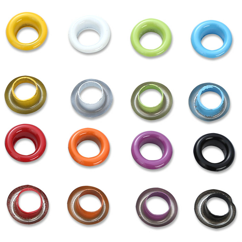 Grommet eyelets