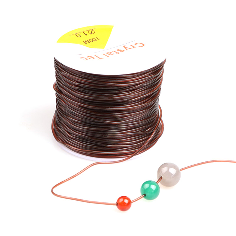 TPU crystal elastic beaded cord