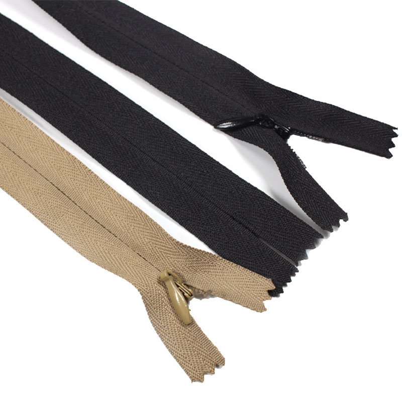 Nylon invisible zipper