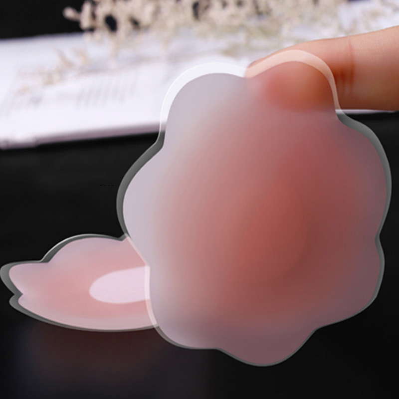 Silicone nipple stickers