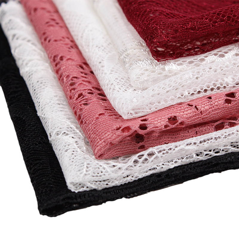 Spandex nylon lace trim