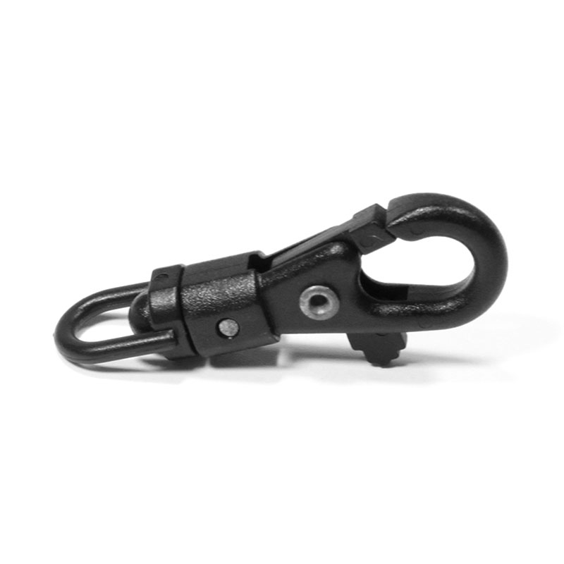 Plastic swivel snap clip hooks