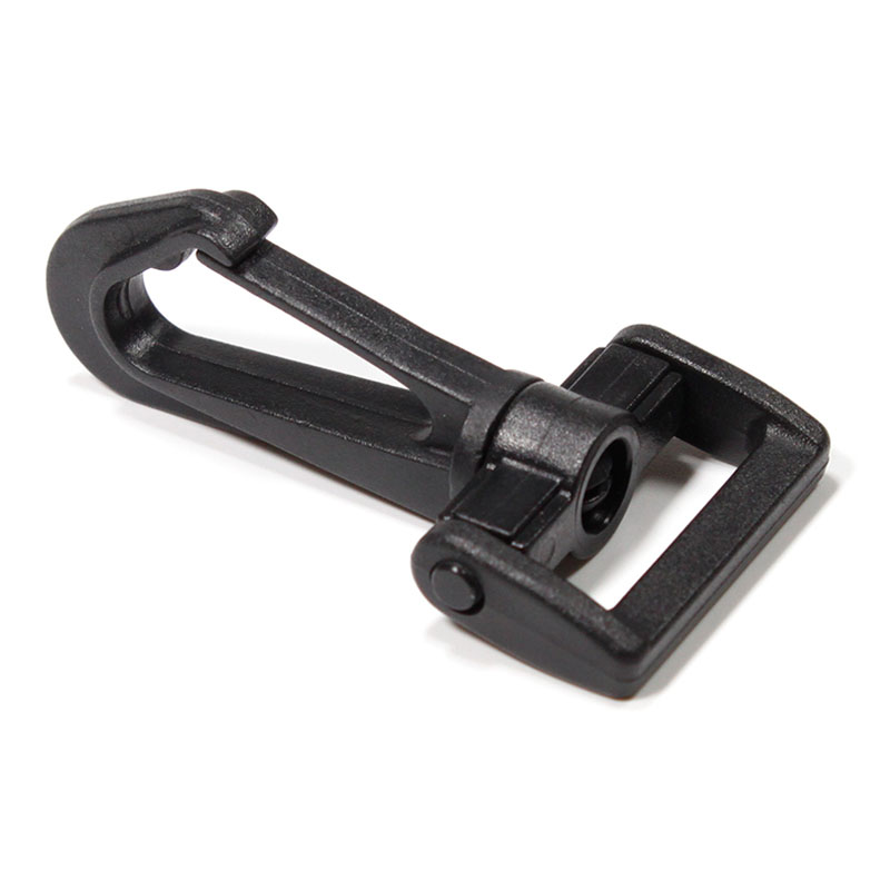 Plastic swivel snap clip hooks