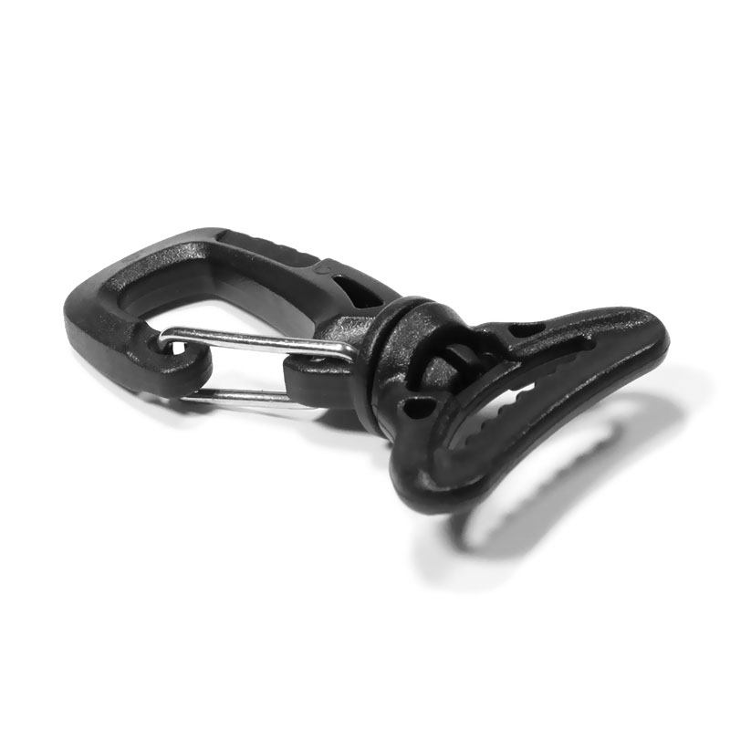 Plastic swivel snap clip hooks